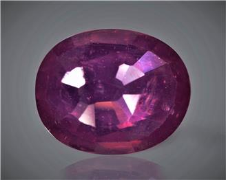 Natural Ruby (Manik) Heated Treated Certified 5.68 CTS... ( 83282 )